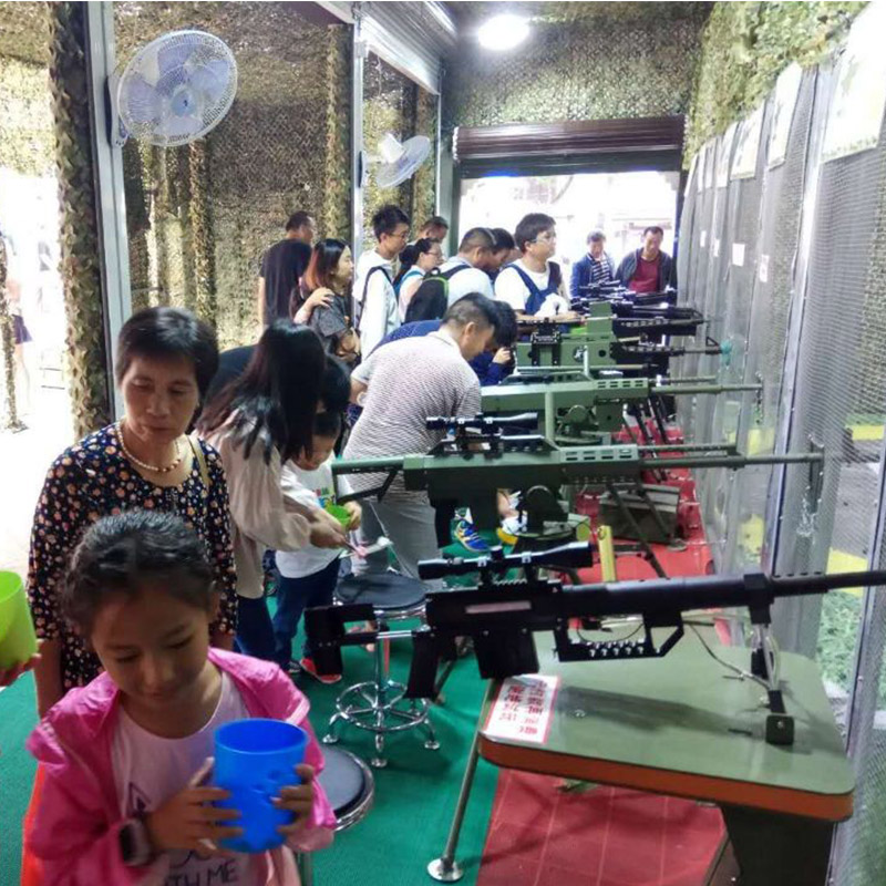 辽宁祥和人家度假庄园户外射击场项目案例_深圳市军博游艺设备有限公司