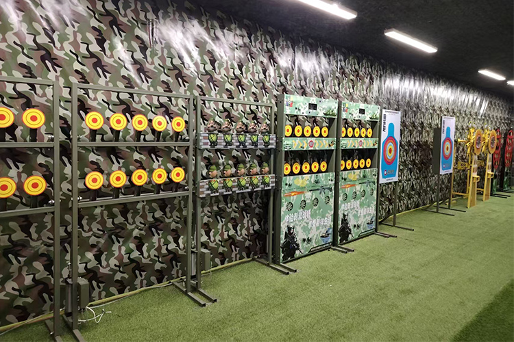 广西防城港室内酒店枪林弹雨射击体验馆项目