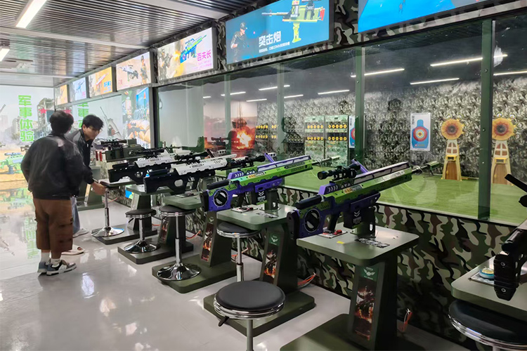 广西防城港室内酒店枪林弹雨射击体验馆项目