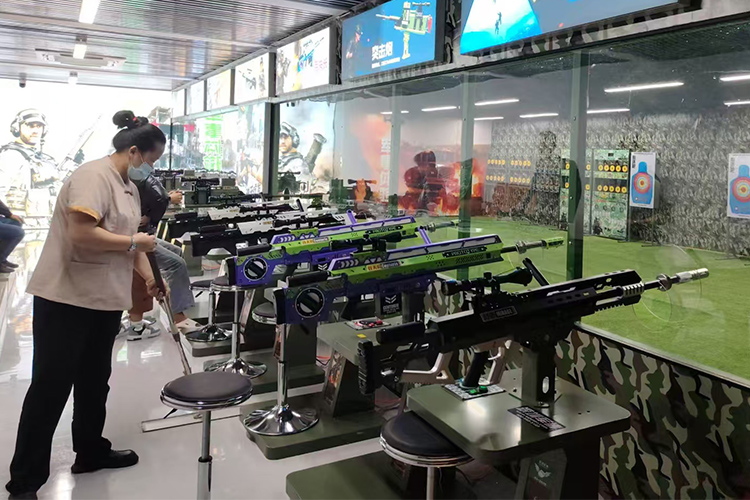 广西防城港室内酒店枪林弹雨射击体验馆项目
